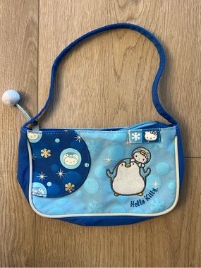 Hello Kitty Blue Kids Shoulder Bag